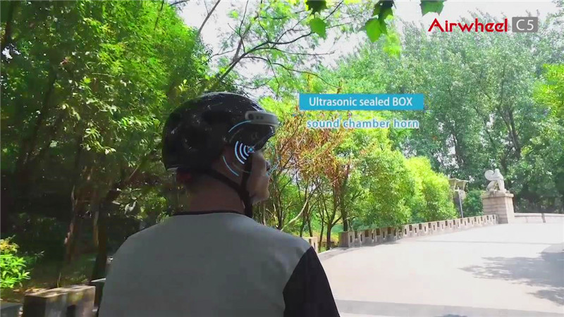 intelligent helmet with action camera