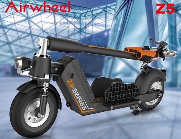 The capacity and load of Airwheel Z5 fast electric scooter is also worth our attention. 